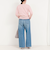 ウールカシミヤ 裾ボタンクルーネックプルオーバーニット