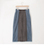Ｗフェイスフェイクスエードナロースカート