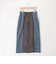 Ｗフェイスフェイクスエードナロースカート