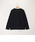 フェイクレイヤードVネック　ロングスリーブTシャツ