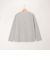 フェイクレイヤードVネック　ロングスリーブTシャツ