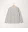 フェイクレイヤードVネック　ロングスリーブTシャツ