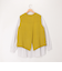 《セットアイテム》ベスト＋ストライプブラウスSET