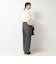Pギャバジン ボウタイブラウス