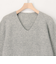 タスマニアラム Vネックプルオーバーニット