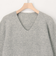 タスマニアラム Vネックプルオーバーニット