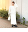 ◇【WEB限定】ラメケーブル両Vネックプルオーバーニット
