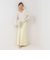 ◇【WEB限定】ラメケーブル両Vネックプルオーバーニット