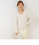 ◇【WEB限定】ラメケーブル両Vネックプルオーバーニット