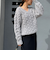 ◇【WEB限定】ラメケーブル両Vネックプルオーバーニット