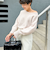 モヘヤラメスパンコール2WAYプルオーバーニット