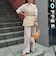 《セットアップ対応》ウール混ウォッシャブルワイドパンツ