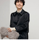 《セットアップ対応》ウォッシャブルサテン衿付きジャケット