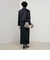 《セットアップ対応》ウォッシャブルサテン衿付きジャケット