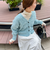 《手洗い可能》カール起毛Vネックカーディガン