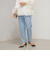 ウール混ウォッシャブルインゴムパンツ