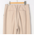 ウール混ウォッシャブルインゴムパンツ