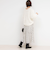 《手洗い可能》メッシュテープシャギーVネックカーディガン