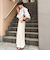◇【WEB限定サイズあり】《セットアップ対応》ウォッシャブルMannishワイドパンツ