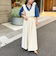 ◇【WEB限定サイズあり】《セットアップ対応》ウォッシャブルMannishワイドパンツ