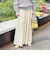 ◇【WEB限定サイズあり】《セットアップ対応》ウォッシャブルMannishワイドパンツ