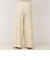 ◇【WEB限定サイズあり】《セットアップ対応》ウォッシャブルMannishワイドパンツ