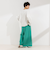 ◇【WEB限定サイズあり】《セットアップ対応》ウォッシャブルMannishワイドパンツ
