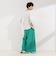 ◇【WEB限定サイズあり】《セットアップ対応》ウォッシャブルMannishワイドパンツ