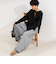 ◇【WEB限定サイズあり】《セットアップ対応》ウォッシャブルMannishワイドパンツ
