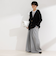 ◇【WEB限定サイズあり】《セットアップ対応》ウォッシャブルMannishワイドパンツ