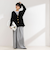 ◇【WEB限定サイズあり】《セットアップ対応》ウォッシャブルMannishワイドパンツ