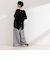 ◇【WEB限定サイズあり】《セットアップ対応》ウォッシャブルMannishワイドパンツ