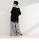 ◇【WEB限定サイズあり】《セットアップ対応》ウォッシャブルMannishワイドパンツ