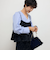《セットアップ対応》《手洗い可能》キラキラフェザーフレアビスチェ