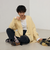 《手洗い可能》アルパカMIX Vネックカーディガン