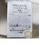 《手洗い可能》ESPOIR 16G片畦クルーネックカーディガン