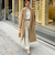 ウォッシャブル裏起毛イージーワイドパンツ