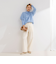 ウォッシャブル裏起毛イージーワイドパンツ