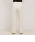ウォッシャブル裏起毛イージーワイドパンツ