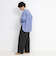 ウォッシャブル裏起毛イージーワイドパンツ