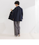 ウォッシャブル裏起毛イージーワイドパンツ