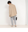 ウォッシャブル裏起毛タックスリムパンツ