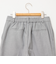 ウォッシャブル裏起毛タックスリムパンツ