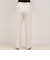 ウォッシャブルウール調愛されイージーワイドパンツ