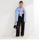 ウォッシャブルウール調愛されイージーワイドパンツ