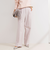 ウォッシャブルウール調愛されイージーワイドパンツ