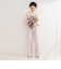 ウォッシャブルウール調愛されイージーワイドパンツ