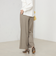《セットアップ対応》ストレッチツイルワイドパンツ