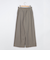 《セットアップ対応》ストレッチツイルワイドパンツ