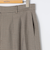《セットアップ対応》ストレッチツイルワイドパンツ